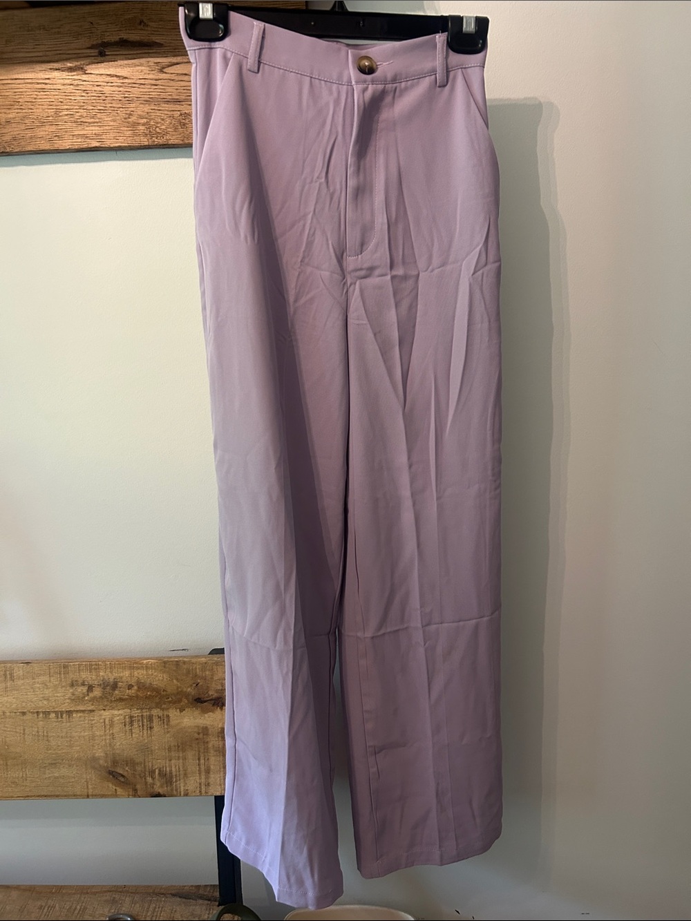 SHEIN Women’s Wide-Leg Dress Pants in Lavender